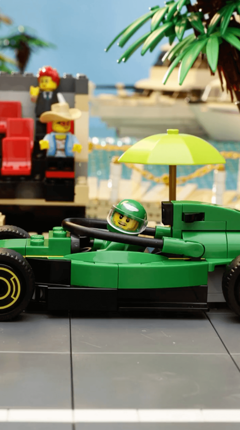 LEGO F1 Miami Stop Motion Animation
